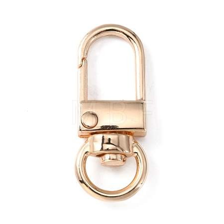 Alloy Swivel Lobster Claw Clasps FIND-WH0110-073-1
