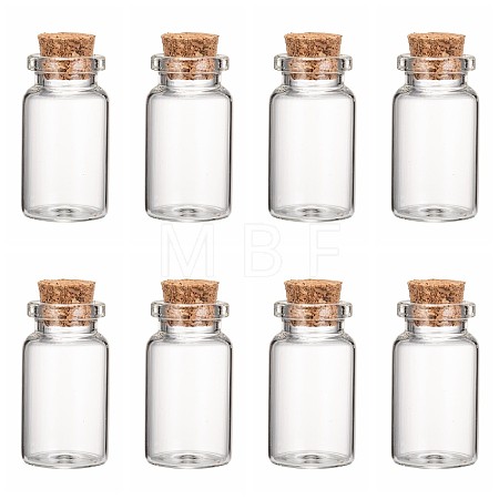 Glass Jar Glass Bottles Bead Containers AJEW-S074-02B-1