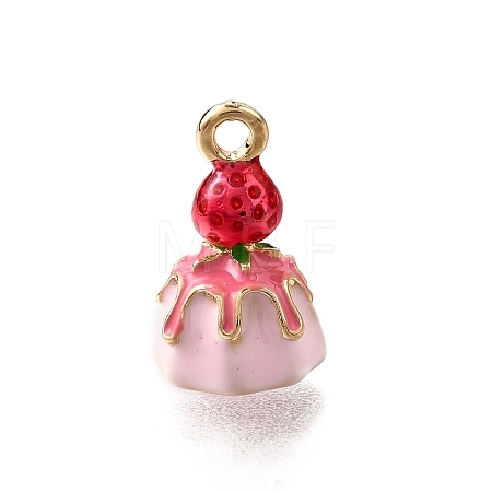 Alloy Enamel Charms ENAM-D303-03G-03-1