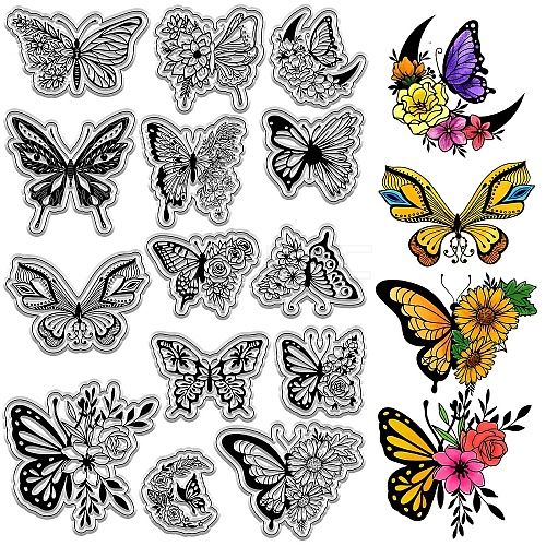 Custom PVC Plastic Clear Stamps DIY-WH0439-0105-1