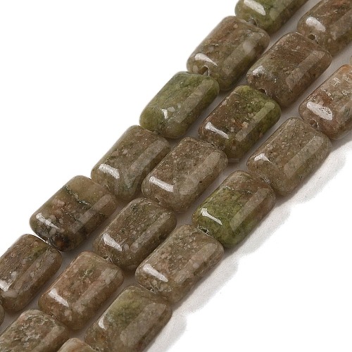 Natural China Unakite Beads Strands G-G085-A27-01-1