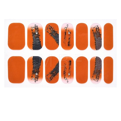 Full Cover Nombre Nail Stickers MRMJ-S060-ZX3402-1