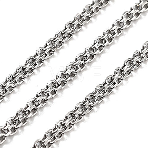 304 Stainless Steel Cable Chain CHS-H026-07A-P-1