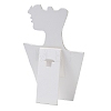Cardboard Covered with Velvet Necklace & Earring Display Stands ODIS-Q041-04A-03-4