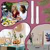 10Pcs 2 Styles Glass Tube Vases Ornaments AJEW-NB0009-09-5