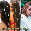 DIY Alloy Hair Dreadlocks Braiding Kits DIY-TA0004-48-18