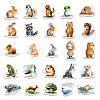 50Pcs Waterproof PVC Animals Stickers Set PW-WG70564-01-2