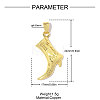 Brass Pendants KK-OY001-01G-2-2