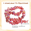 1 Strand Electroplated Natural Quartz Beads Strands G-PA0001-18B-3