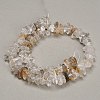 Natural Herkimer Diamond Beads Strands GG-CBAC61B-C08-01-4