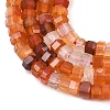 Natural Agate Beads Strands G-G345-C33-2x4mm-4