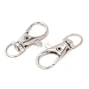 Alloy Swivel Lobster Claw Clasps X-E168-1