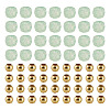 50Pcs Natural Green Strawberry Quartz Beads G-TAD0001-11-2