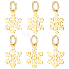 6Pcs 925 Sterling Silver Charms PALLOY-PH01951-1