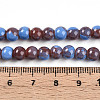 Baking Painted Glass Beads Strands DGLA-N003-6mm-C10-5