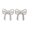 Non-Tarnish 304 Stainless Steel Stud Earrings for Women EJEW-N054-21P-1