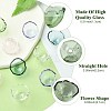 10Pcs 5 Colors Glass Bead Cone for Wind Chimes Making GLAA-FS0001-64-2