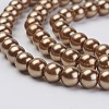 Eco-Friendly Glass Pearl Bead Strands X-HY-A008-6mm-RB037-3