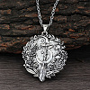 Tibetan Style Zinc Alloy Pendant Necklaces for Women FS-WGBD114-01-1