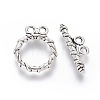 Tibetan Style Alloy Toggle Clasps X-LF10797Y-1