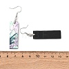 Brass Abalone Shell Dangle Earrings EJEW-C161-01C-3