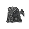 Halloween Theme Alloy Brooches JEWB-R017-04-2