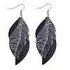 Imitation Leather Dangle Earrings FS-WG7D41A-02-1