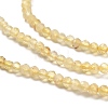 Natural Citrine Beads Strands G-Z074-A03-01-4