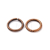 Brass Open Jump Rings KK-G514-01D-R-2