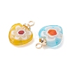Handmade Millefiori Lampwork Pendants PALLOY-JF05205-3