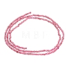 Natural Pink Tourmaline Beads Strands G-A322-A05-2mm-5