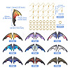 DIY Butterfly Wing Earring Making Kit DIY-TA0005-39-12
