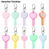 10Pcs Resin Pendant Decorations HJEW-YW00283-1