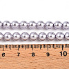 Baking Paint Pearlized Glass Pearl Bead Strands HY-N002-6mm-A04-5