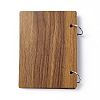 6 Inch Wooden Loose-leaf Scrapbooking Photo Album DIY-A036-01C-2