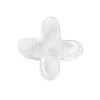 Transparent Glass Beads Caps GLAA-A011-12D-4