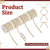 Jute Ribbons SRIB-WH0011-451B-2