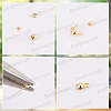 800Pcs 2 Colors 304 Stainless Steel Spacer Beads STAS-BBC0009-75A-6