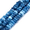 Dyed Natural Quartz Beads Strands G-N359-16A-03-2