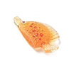 Transparent Resin Pendants RE-CBA098D-01D-2