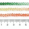 Transparent Painted Glass Beads Strands X1-DGLA-A034-T4mm-A04-3