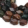 Natural Indian Agate Beads Strands G-Q608-11M-3