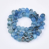 Natural Dragon Veins Agate Beads Strands X-G-S349-28B-2