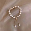 Acrylic Pearl Beads Slider Bracelets WG9EBEA-08-1