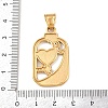 304 Stainless Steel Pendants Ion Plating(IP) STAS-K316-05G-3