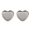 Tarnish Resistant 304 Stainless Steel Ear Studs STAS-I071-17P-4