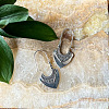 Retro Alloy Hoop Earrings WG3CD9F-01-4
