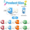 16Pcs Handmade Porcelain Ceramic Beads PORC-FS0001-68A-3