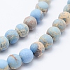 Natural Imperial Jasper Beads Strands X-G-K232-8mm-01A-3