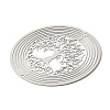Tree of Life 201 Stainless Steel 3D Rotating Hanging Wind Spinner STAS-C166-05P-2